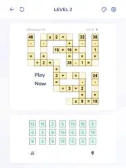 math puzzle games - cross math ipad images 2