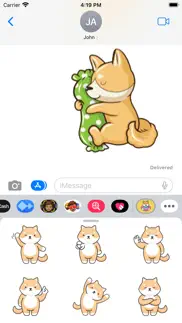 shiba inu stickers iphone images 3