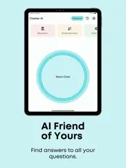ask chatter ai - smart chatbot ipad images 1