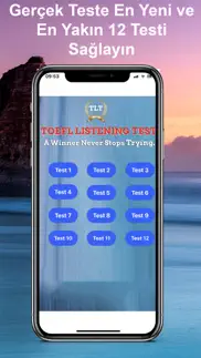 toefl listening test pro iphone resimleri 2