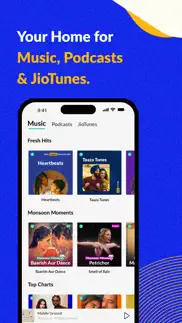 jiosaavn – music & podcasts iphone images 1