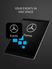 mercedes-benz eventapp ipad capturas de pantalla 1