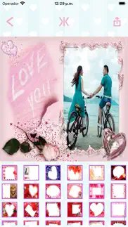 marcos de amor crear tarjetas iphone capturas de pantalla 4
