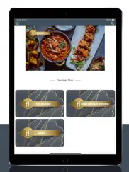 gourmet club iPad Captures Décran 2