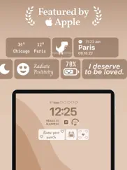 aesthetic widget 16,17 changer iPad Captures Décran 1