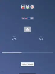 shoe size meter - pointure iPad Captures Décran 4