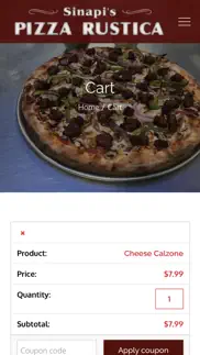 sinapis pizza rustica iPhone Captures Décran 2