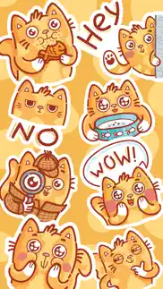 cat stickers for imessage! iphone images 1