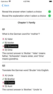 german vocabulary exam iphone resimleri 3