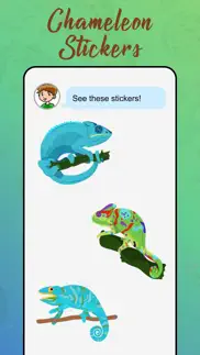 chameleon stickers iphone images 3