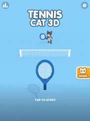 tennis cat 3d айпад изображения 1