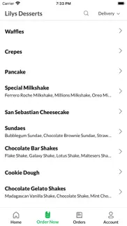 lilys desserts iphone capturas de pantalla 2