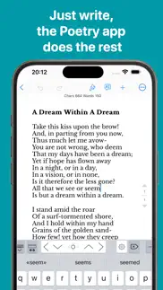 poetry writing iphone images 1