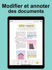 true scanner - qr code et pdf iPad Captures Décran 3