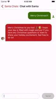 santachat - chat with santa iphone images 1