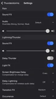 thunderstorm simulator iphone resimleri 2