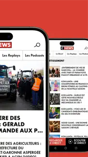 cnews - toute l'actu en direct iPhone Captures Décran 2