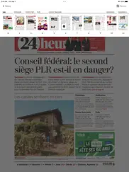 24 heures, le journal ipad images 4