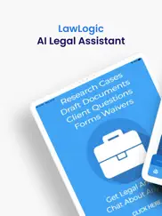 lawlogic ai legal assistant ipad images 1