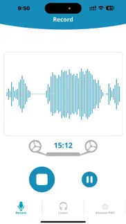 voice recorder for iphones iphone capturas de pantalla 1
