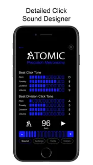 atomic metronome iPhone Captures Décran 3