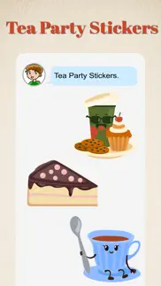 tea party stickers pack iphone images 3