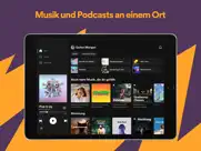 spotify: musik und podcasts ipad bildschirmfoto 1