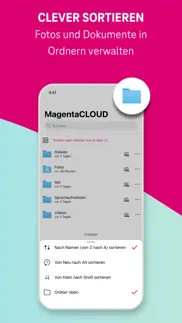 magentacloud - cloud speicher iphone bildschirmfoto 3