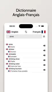 dictionnaire anglais-français iPhone Captures Décran 3