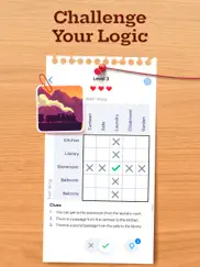 logic puzzles - clue game ipad images 1