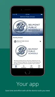 belmont public schools iPhone Captures Décran 1