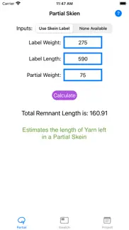 yarn amount calculator iphone images 1
