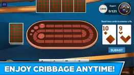 cribbage - offline card game iphone resimleri 4