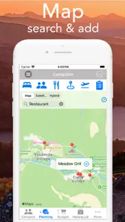pro camping planner iphone capturas de pantalla 3