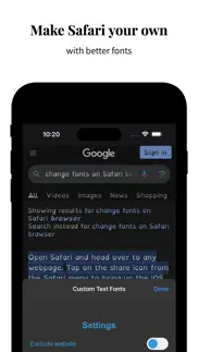 custom text fonts extension iphone images 1