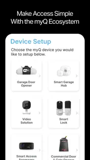myq garage & access control iphone images 4