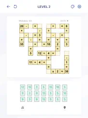 math puzzle games - cross math ipad images 4