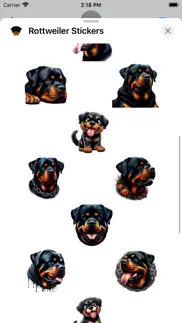 rottweiler stickers iphone images 3