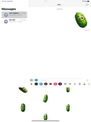 cucumber stickers ipad resimleri 3