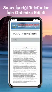 toefl reading test pro iphone resimleri 4