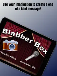 blabber box - cartoon control ipad images 1