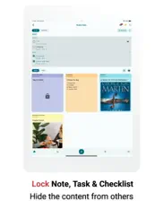 note, voice notes, todo widget ipad images 3