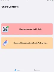 contact transfer app share qr ipad images 1