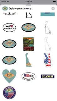 delaware emoji - usa stickers iphone resimleri 3