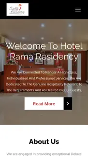 hotel rama residency iPhone Captures Décran 1