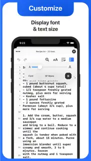 text editor iphone capturas de pantalla 4