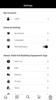 yield full building equipment iPhone Captures Décran 4