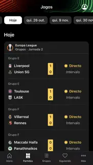 oficial uefa europa league iphone capturas de pantalla 3