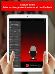 voice recorder : record audio iPad Captures Décran 2