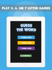 guess the word puzzle game ipad images 3